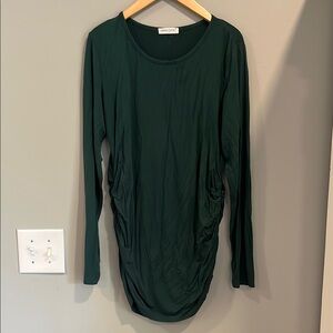 Bundle of 3 Ruched Long Sleeve Maternity Tunics